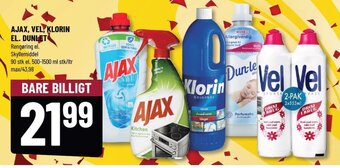 Løvbjerg AJAX, VEL, KLORIN EL. DUNLET tilbud