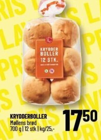 Løvbjerg KRYDDERBOLLER Møllens brød tilbud