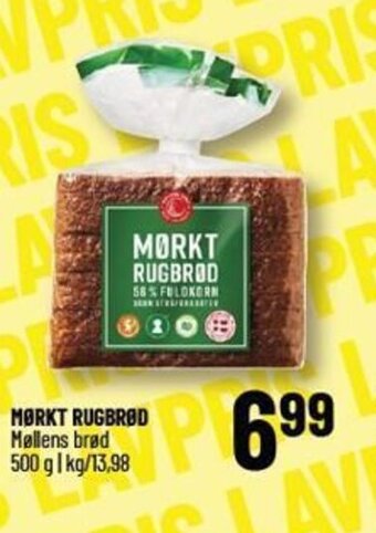 Løvbjerg MØRKT RUGBRØD Møllens brød tilbud