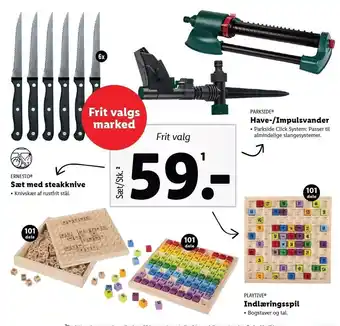 Lidl Frit valgs marked tilbud