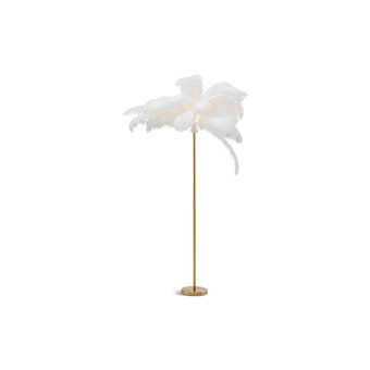 Sit´n Sleep Feather palm gulvlampe, hvid tilbud
