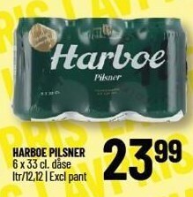 Løvbjerg Harboe pilsner tilbud