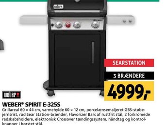XL-BYG WEBER® SPIRIT E-325S tilbud