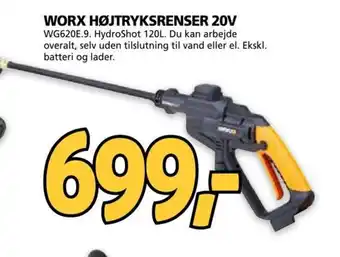 WORX HÆKKEKLIPPER 20V WG261E.9.