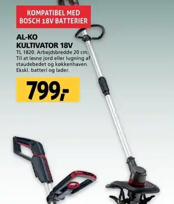 AL-KO KULTIVATOR 18V