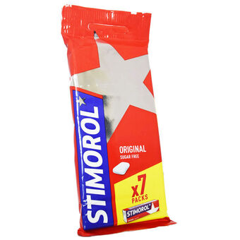 Stimorol | 7-pak stimorol original sukkerfri | slik & snacks > tyggegummi & pastiller,specialvarer
