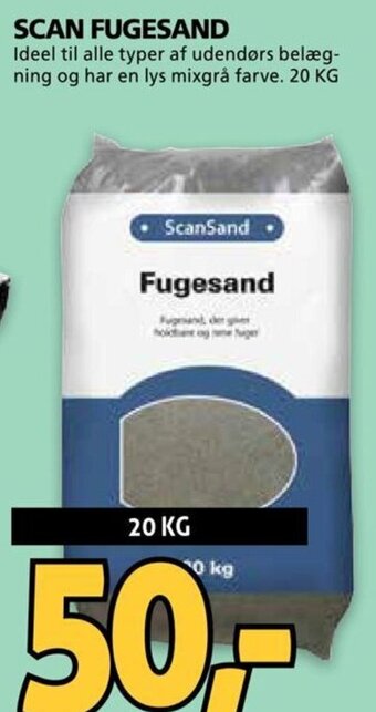 SCAN FUGESAND