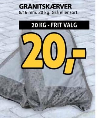 XL-BYG GRANITSKÆRVER tilbud