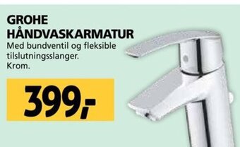 XL-BYG GROHE HÅNDVASKARMATUR tilbud