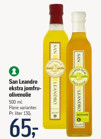 Føtex San leandro olivenolie tilbud