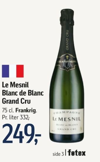Føtex Ukendt fransk mousserende vin tilbud