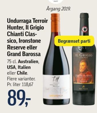 Føtex Ukendt australsk rødvin tilbud