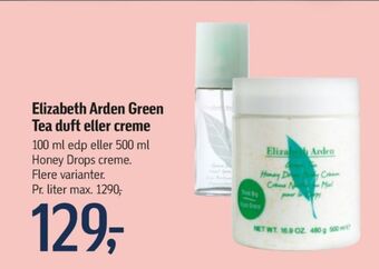 Føtex Green tea bodylotion tilbud