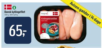 Føtex Danpo kyllingebrystfilet tilbud