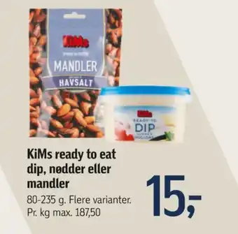 Føtex Kims mandler tilbud