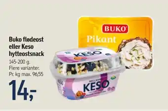 Føtex Keso hytteost tilbud