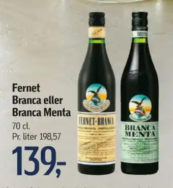 Føtex Fernet branca bitter tilbud