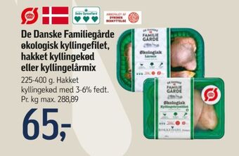 Føtex De danske familiegårde kyllingebrystfilet tilbud
