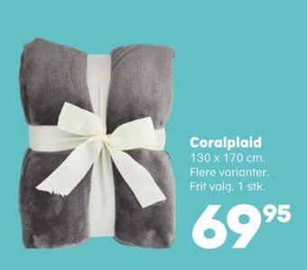 Kvickly Ukendt plaid tilbud