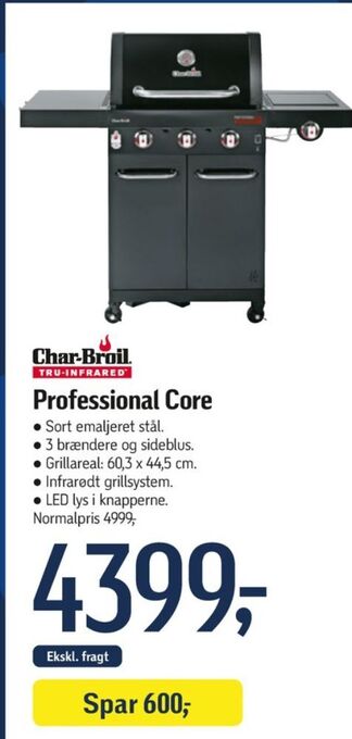Føtex Charbroil gasgrill tilbud