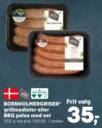 Kvickly Bornholmergrisen grillmedister tilbud