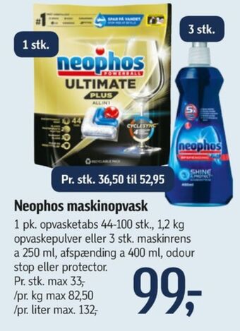 Føtex Neophos maskinrens tilbud
