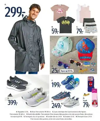 Føtex Ukendt regnjakke tilbud
