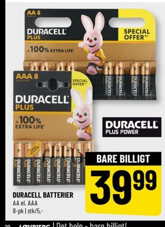 Løvbjerg Duracell batterier tilbud