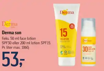 Føtex Sun solcreme tilbud