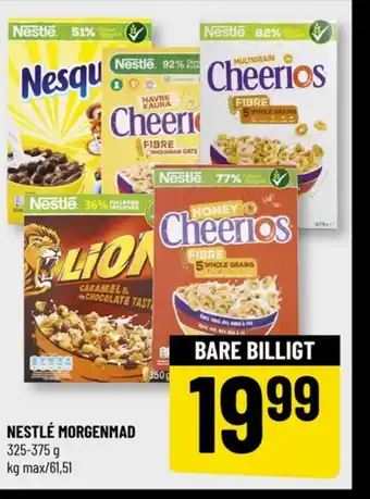 Cheerios morgenmadsprodukt