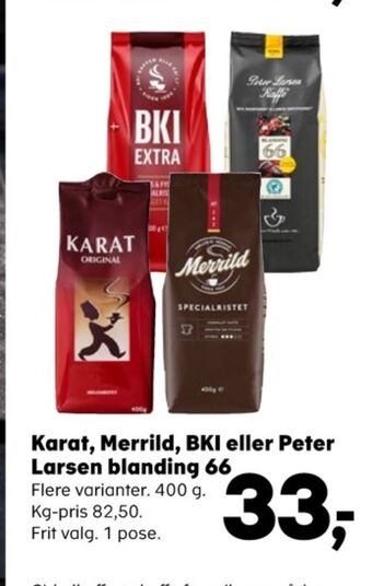 Kvickly Original kaffe formalet tilbud