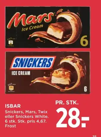 MENY Mars issnacks tilbud