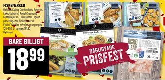 Løvbjerg Rahbek indbagte rejer tilbud