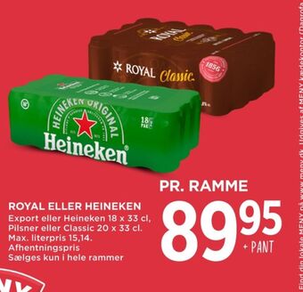MENY Export øl tilbud