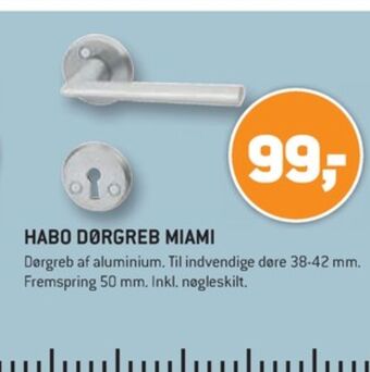 XL-BYG Habo dørgreb tilbud