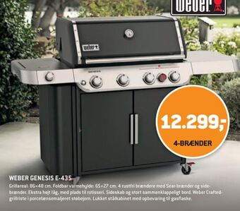 XL-BYG Weber gasgrill tilbud