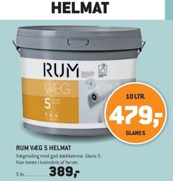 XL-BYG Rum maling tilbud