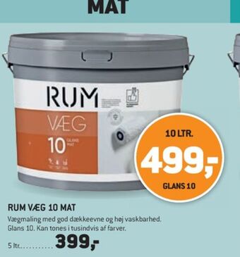 XL-BYG Rum maling tilbud