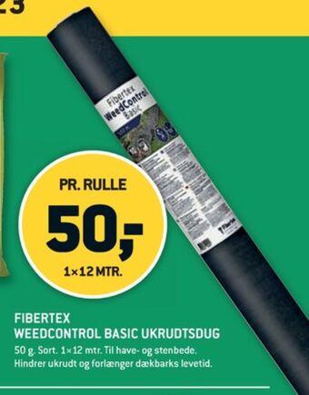 XL-BYG Fibertex ukrudtsdug tilbud