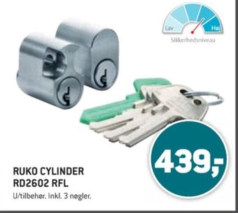 XL-BYG Ruko cylinder tilbud