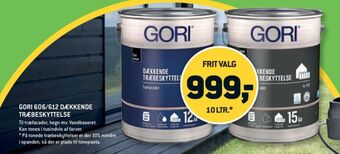 XL-BYG Gori træbeskyttelse tilbud