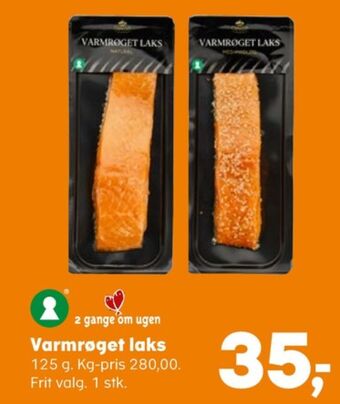 SuperBrugsen Ukendt laks tilbud