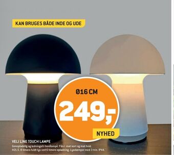 XL-BYG Veli line bordlampe tilbud