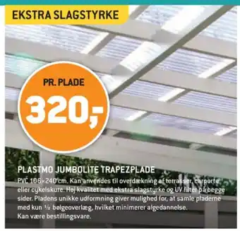 XL-BYG Jumbolite trapezplader tilbud