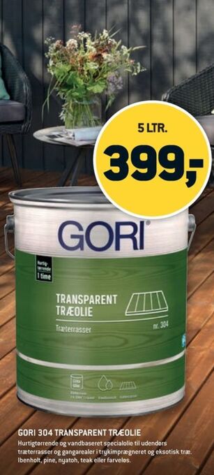 XL-BYG Gori træolie tilbud