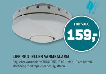 XL-BYG Life røgalarm tilbud
