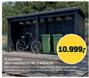 XL-BYG Plus havehus tilbud