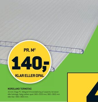 XL-BYG Nordland termotag tilbud