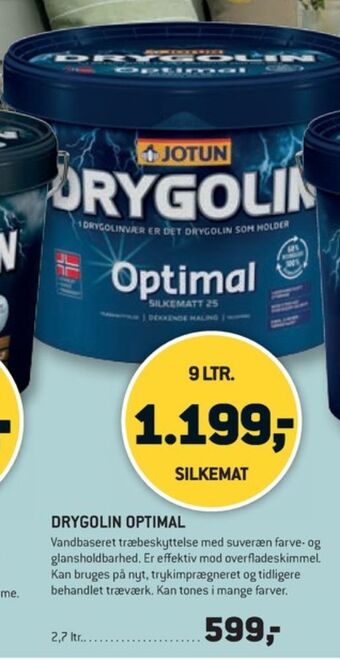 XL-BYG Drygolin træbeskyttelse tilbud