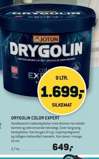 XL-BYG Drygolin træbeskyttelse tilbud